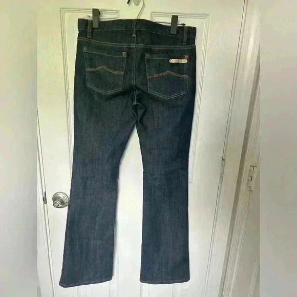 Michael Kors Women's Jeans size 2. Bootcut Dark denim wash. Excellent, like new. - Picture 2 of 10